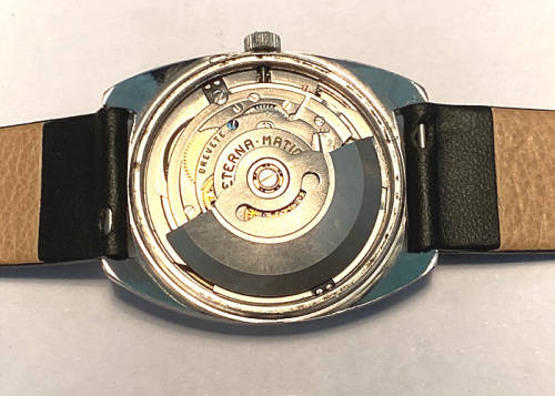 Like New Vintage Eterna Matic Automatic 1000 Men`s Watch. Calendar, Serviced Cal. 1489K