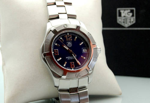 Vintage Tag Heuer Professional 200 meters, Men`s Watch, Very Good Conditions
