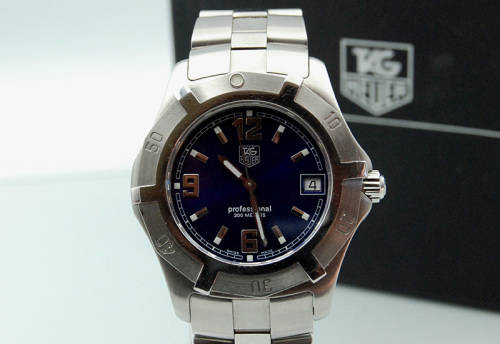 Vintage Tag Heuer Professional 200 meters, Men`s Watch, Very Good Conditions