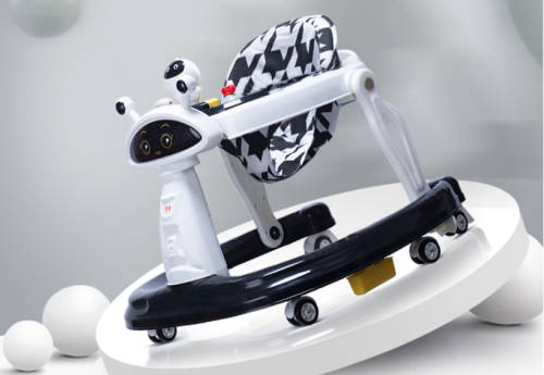 Baby Walker Anti-O-leg Trolley Multifunctional Girl Male Baby Rollover Prevention Driving 6-18 Month