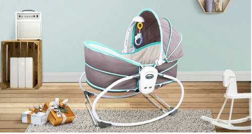 New 5 In 1 Baby Rocking Chair Baby Carrier Crib Bed