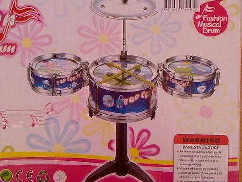 Blue Fashion Jazz Drum Set