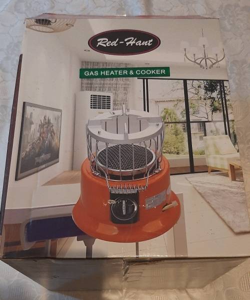 2-in-1 Gas heater and cooker