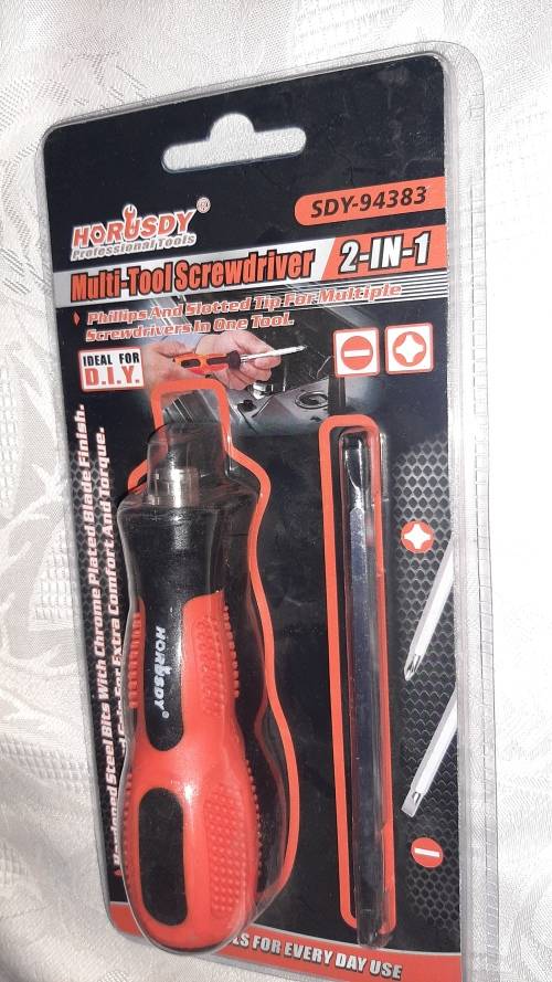 2in1 Multi-tool Screwdriver (Phillips and slotted tip), Takealot price R129