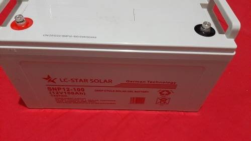 100Ah Deep Cycle Solar Gel Battery 12V