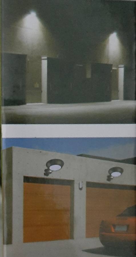 Solar Outdoor Lamp with Motion Sensor and light control