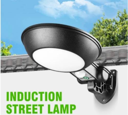 Solar Outdoor Lamp with Motion Sensor and light control