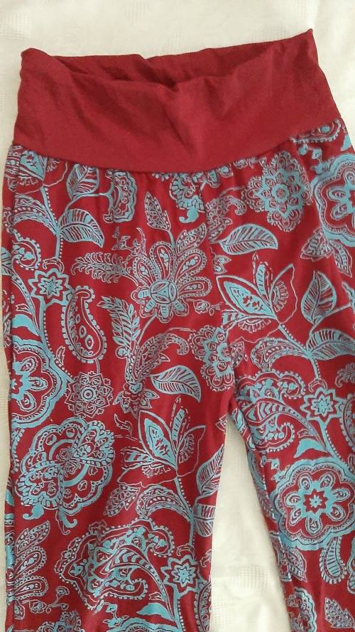 *NEW* Harem Pants Bootleg, can be folded over, to make hipster