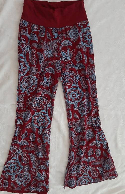 *NEW* Harem Pants Bootleg, can be folded over, to make hipster