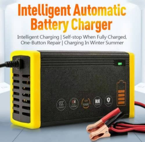 12V 6-10A Intelligent Charging Repair Pulse Type Dual-Mode Battery Charger