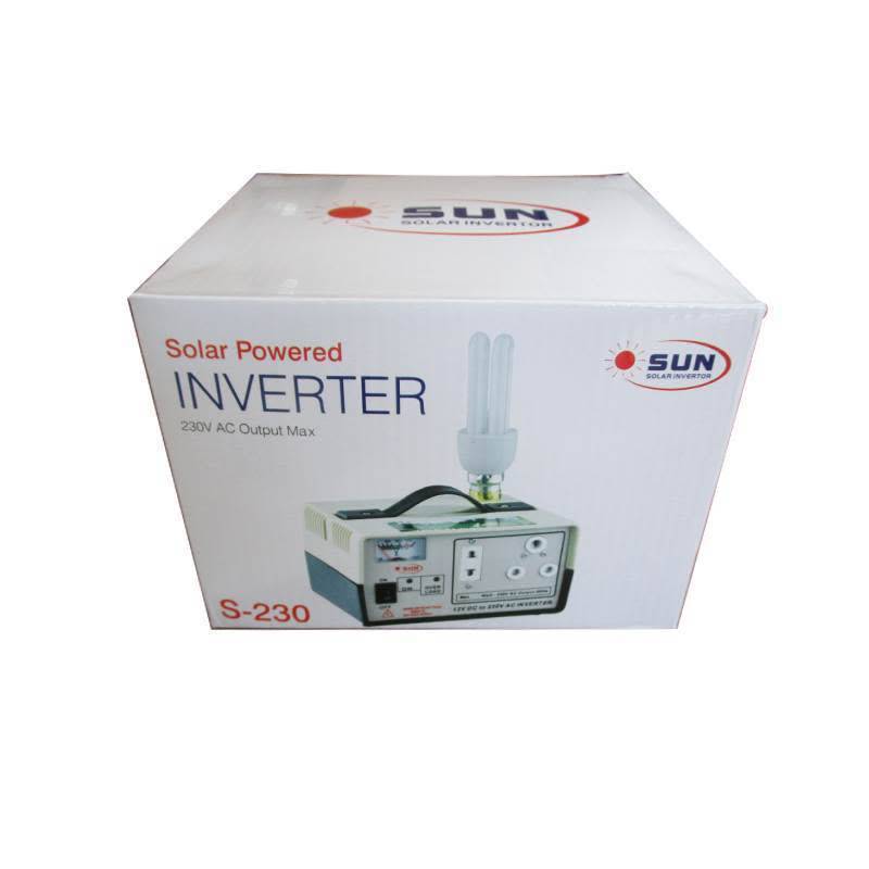 230W Load Shedding SUN Power Inverter (Retails R499)