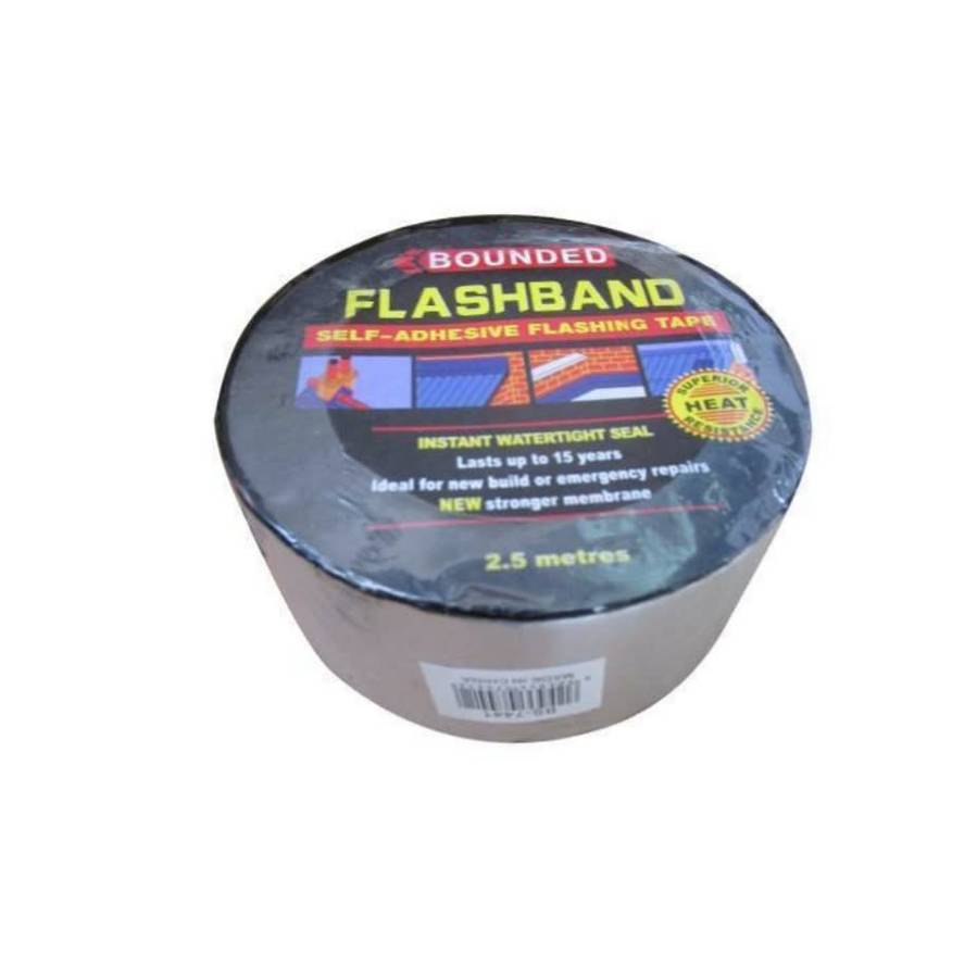 Flashband Tape Self Adhesive Flashing Tape 2.5m x 50mm, instant Watertight