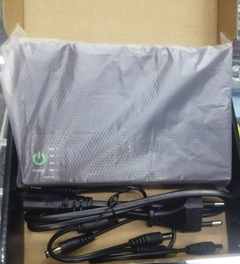10400mah UPS Backup Power Network Portable Powerbank Multifunctional Mini Dc UPS with USB input
