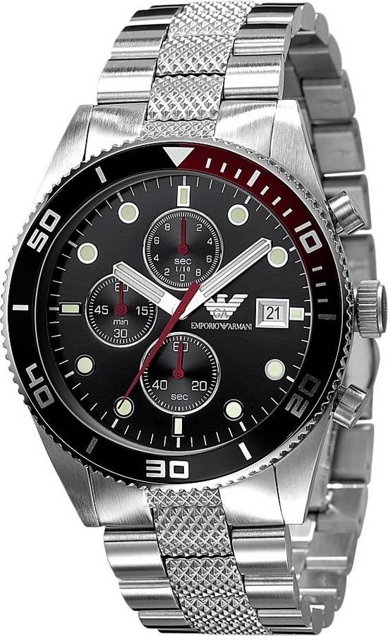 EMPORIO ARMANI | CHRONOGRAPH | AR5855 | MENS WATCH | BOXED AND BRAND NEW | 2 AVAILABLE