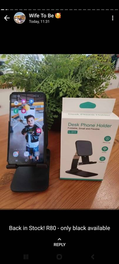 Desktop Cellphone Holder