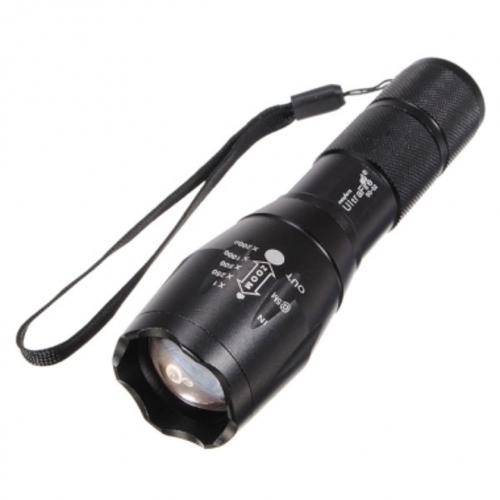 UltraFire CREE XM-L T6 LED 1600lumens + 2x 18650 4000maH batteries+ charger FREE SHIPPING IN STOCK