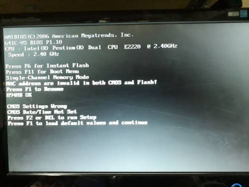Asrock G41C-VS 775 Motherboard
