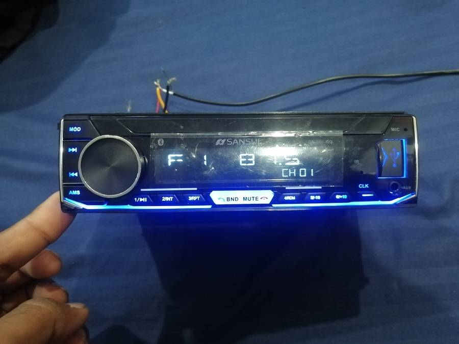 Sansui Deckless Bluetooth Car Radio - DB-001-RG