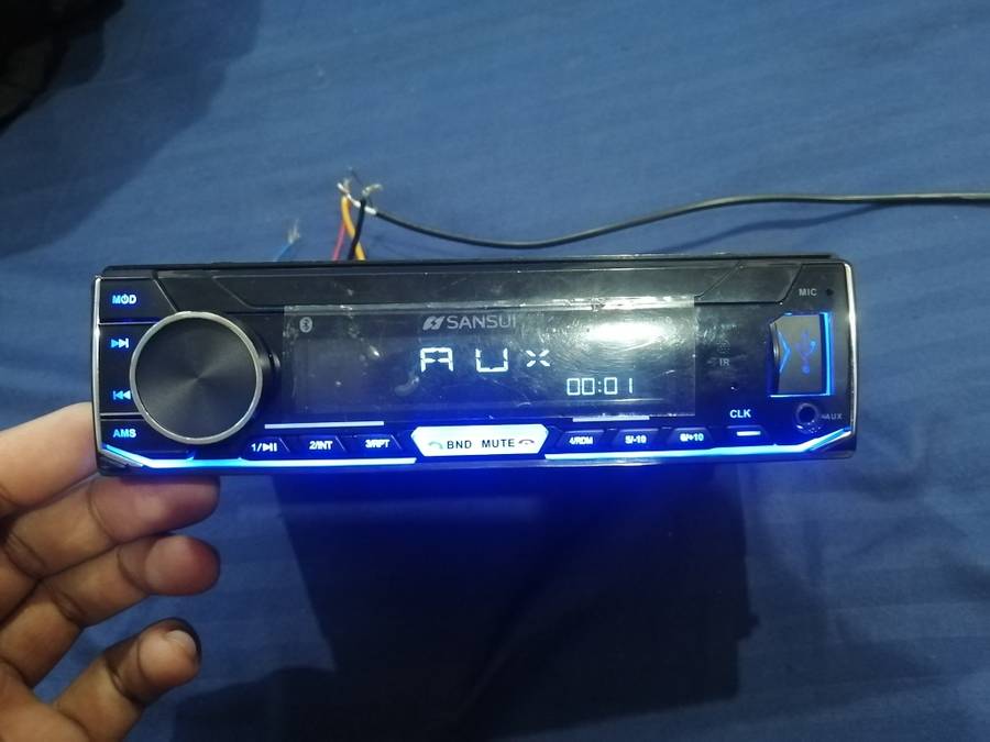 Sansui Deckless Bluetooth Car Radio - DB-001-RG