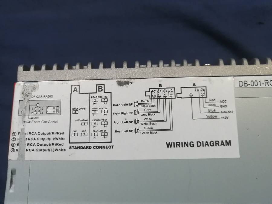 Sansui Deckless Bluetooth Car Radio - DB-001-RG