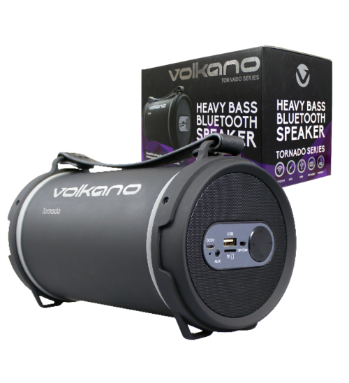 Volkano Tornado Series Bluetooth Speaker/ Black