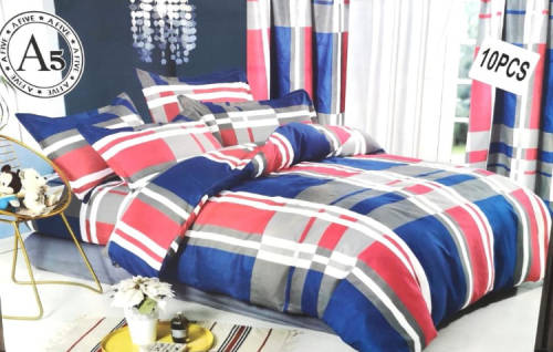 Double Bed - 10 Piece Duvet Set (cheap Shipping)