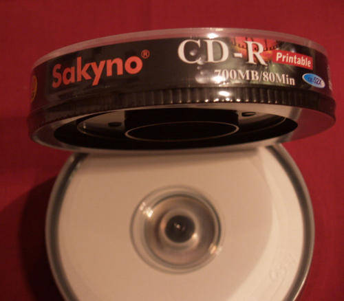 CD-R Printable 52x Sakyno 10PCS