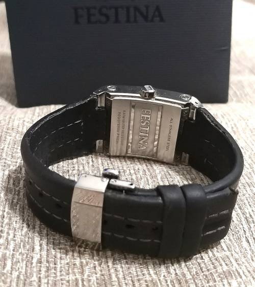 Wow !!! Pre Owned Ladies Festina Chronograph Watch with box !!