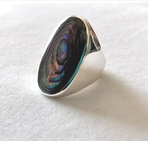 Vintage Large Solid Silver Designer Ladies Ring, NOT PLATED!! See full description!!