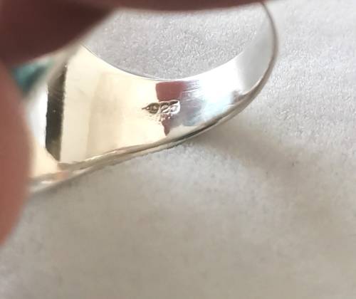 Vintage Large Solid Silver Designer Ladies Ring, NOT PLATED!! See full description!!