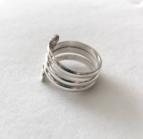 Solid 925 Sterling Silver Designer Egyptian Style Ring, NOT PLATED!!