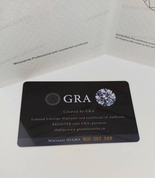 R1 Start ,Wow!!! 1.0ct Certified Moissanite ,D Color, VVS1 Clarity