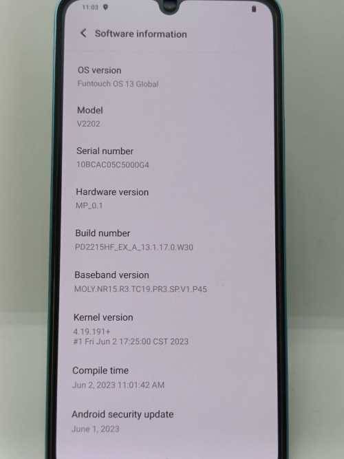 Vivo V25 5g Cellphone, Dual Sim, 12gig ram, 256gig Storage