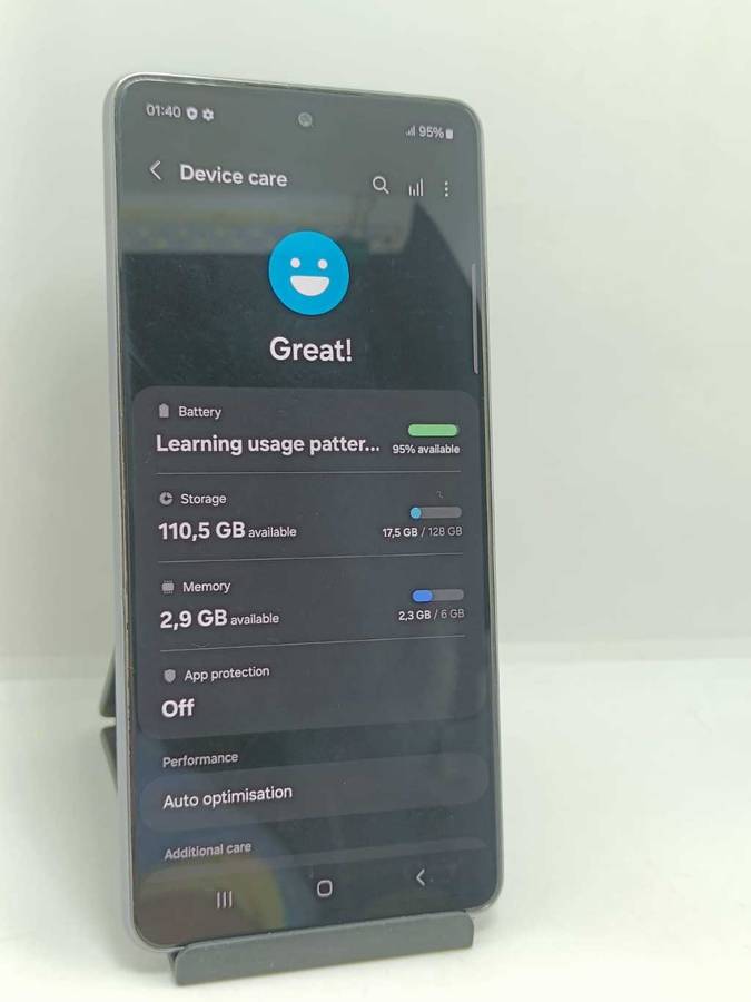 Samsung Galaxy A73 5g, Dual Sim, 128gig, 6gig Ram, Dark Grey, Very Clean
