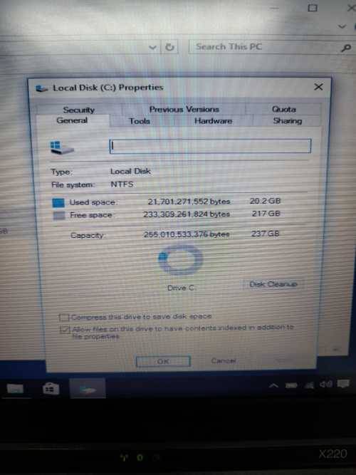 Lenovo X220 i5 Laptop ,256ssd drive, 6gig ram ,docking station Included, Battery Perfect.