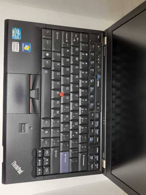 Lenovo X220 i5 Laptop ,256ssd drive, 6gig ram ,docking station Included, Battery Perfect.