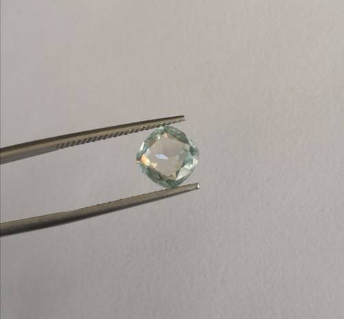 Wow!! 1.68ct Cushion Cut Ice Light Blue  Moissanite Diamond, VVS clarity