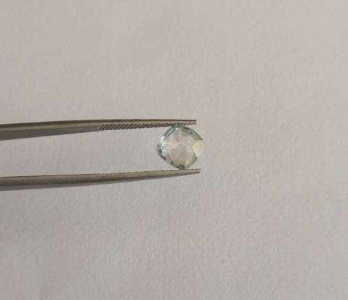 Wow!! 1.68ct Cushion Cut Ice Light Blue  Moissanite Diamond, VVS clarity