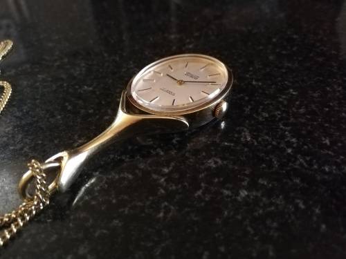 Vintage Tosca Wind up Watch on Chain Very old, mint Condition, working 100%