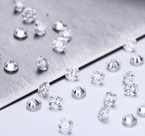 Lot of 10 X 1.7mm (0.02ct) Moissanite Gemstones Available, D Color, VVS1.