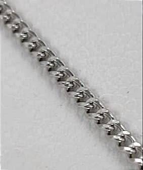 Solid 925 Silver Designer Chain and Pendant set with Top White Sparkling Gemstones !!!!