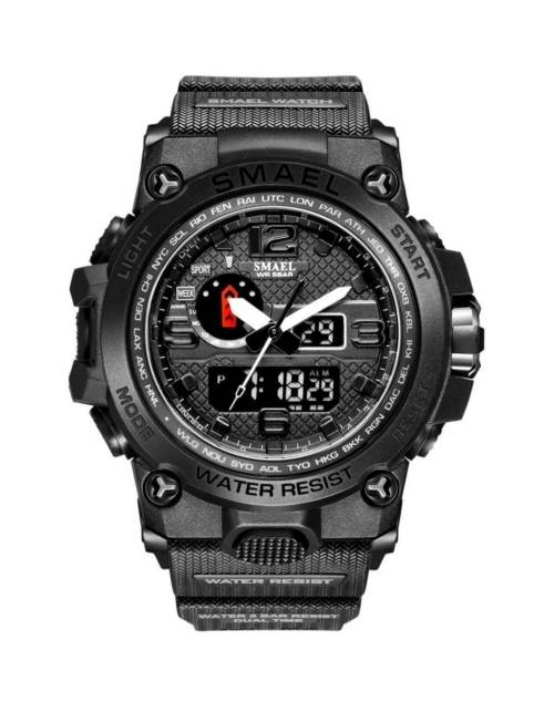 Wow !! Smael Multifunctional Sports Watch, Black Edition !!!