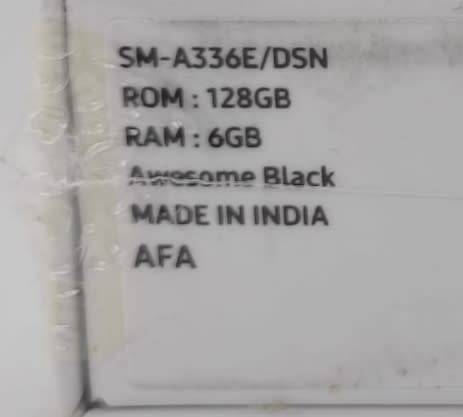 Samsung A33, Brand new Sealed, 128gig Memory, 6gig ram, Dual SIM, Open to Networks, Local Stock!!!