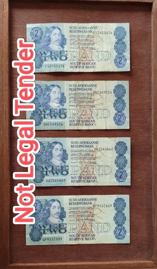 35 X South African Collectable Bank Notes, Bid per Note, See the full Description!!!!