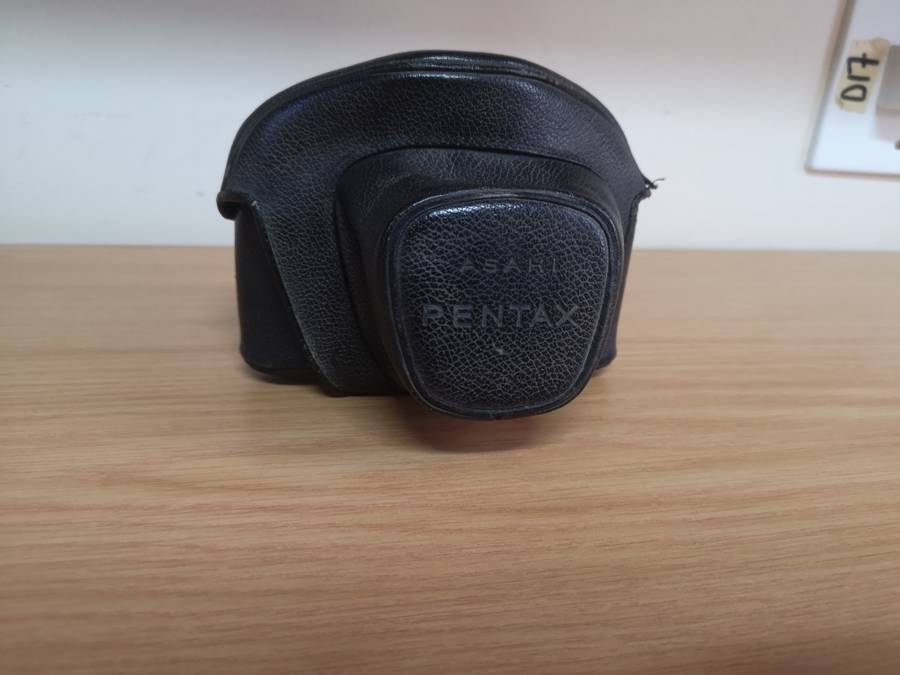 Pentax S1 with leather case for spares or repairs