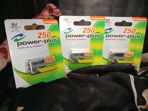 9V Rechargeable Battery 250mah PLEASE NOTE BID IS FOR 1 X BATTERY