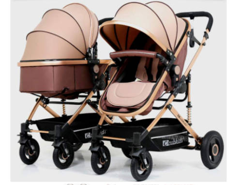 Detachable Twin Baby Stroller