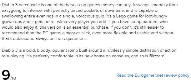 Xbox Diablo 3 Review