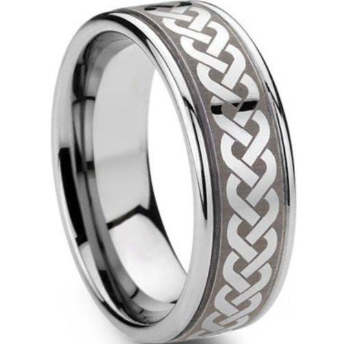 CLEARANCE SALE!!! CELTIC 316L Solid stainless steel band Ring - Size 13 / Z+3