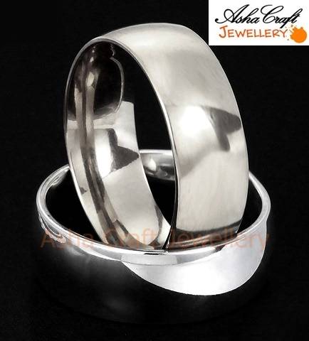 CLEARANCE SALE 60% OFF: MENS Stainless Steel Comfort Wedding Band. Ring size 12 / X+